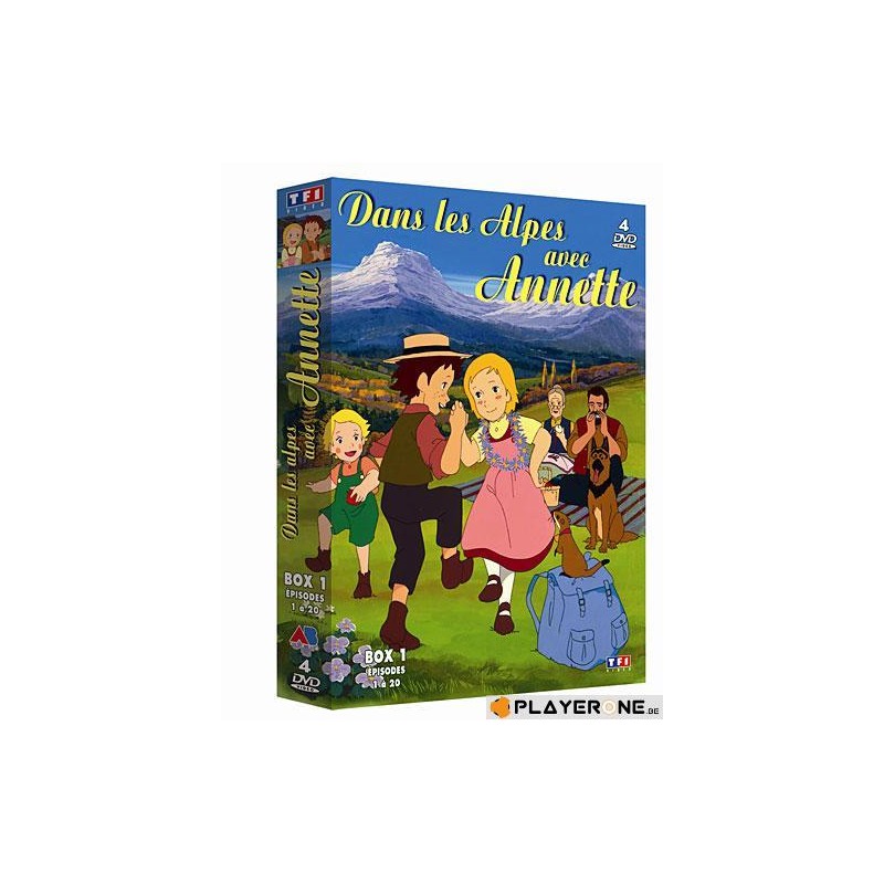 Dans les Alpes avec Annette Coffret 4DVD Dans les Alpes avec Annette Coffret 4DVD