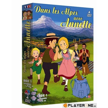 Dans les Alpes avec Annette Coffret 4DVD