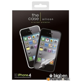 IPhone - The Case Silicon : 2 x Glove + ProtectKit (Big Ben) Iphone 4