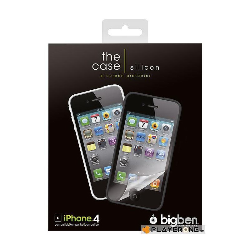 IPhone - The Case Silicon : 2 x Glove + ProtectKit (Big Ben) Iphone 4 IPhone - The Case Silicon : 2 x Glove + ProtectKit (Big Ben) Iphone 4