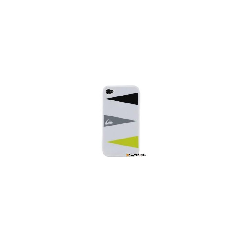 QUIKSILVER - Hard Case Iphone 4/4S : Graphic White Triple Layers QUIKSILVER - Hard Case Iphone 4/4S : Graphic White Triple Layers