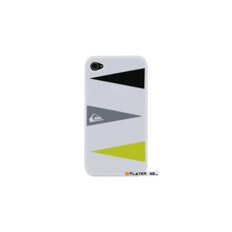 QUIKSILVER - Hard Case Iphone 4/4S : Graphic White Triple Layers