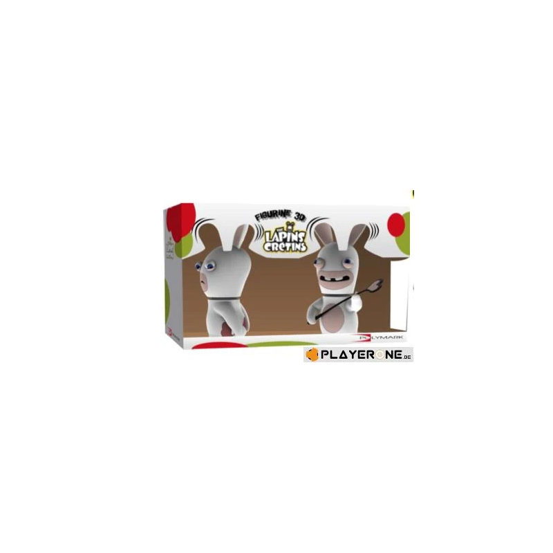 LAPINS CRETINS - Figurine 3D Lapin Chatie BienDouble Pack ( 18 cm ) LAPINS CRETINS - Figurine 3D Lapin Chatie BienDouble Pack ( 18 cm )