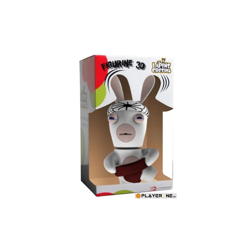 LAPINS CRETINS - Figurine 3D Lapin Sumo ( 21 cm ) LAPINS CRETINS - Figurine 3D Lapin Sumo ( 21 cm )