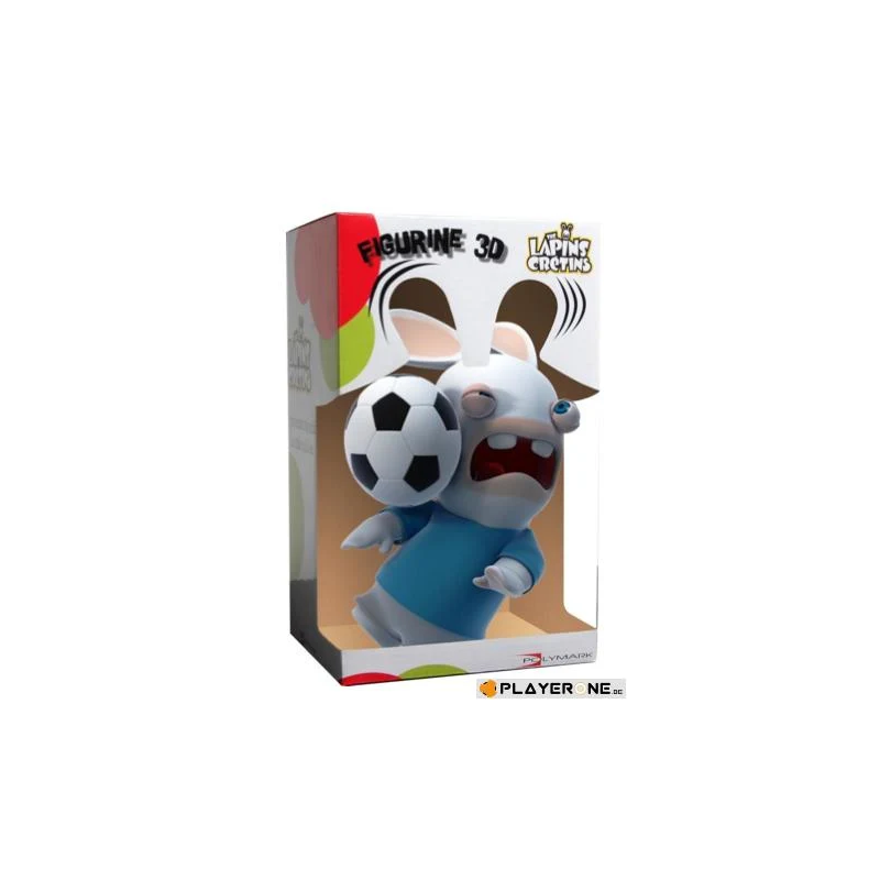 LAPINS CRETINS - Figurine 3D Lapin Foot ( 21 cm ) LAPINS CRETINS - Figurine 3D Lapin Foot ( 21 cm )