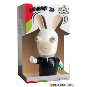 LAPINS CRETINS - Figurine 3D Lapin Rugby  ( 21 cm )