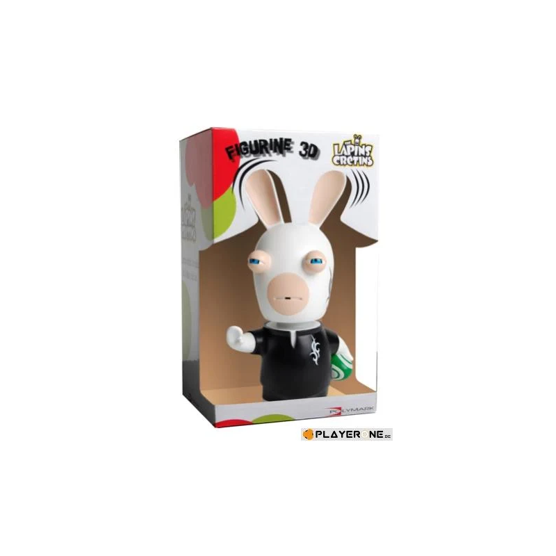 LAPINS CRETINS - Figurine 3D Lapin Rugby ( 21 cm ) LAPINS CRETINS - Figurine 3D Lapin Rugby ( 21 cm )