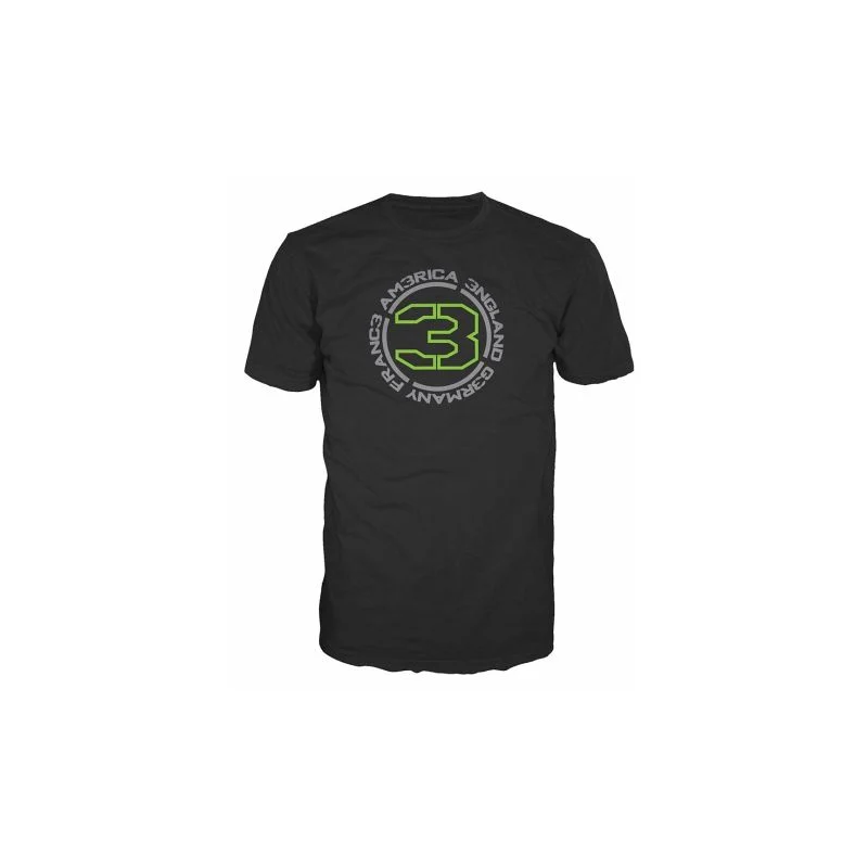 CALL OF DUTY MW3 - T-Shirt Black - COUNTRIES 3 (XXL) CALL OF DUTY MW3 - T-Shirt Black - COUNTRIES 3 (XXL)
