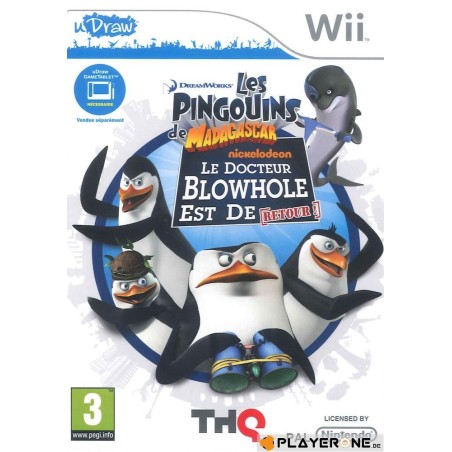 Les Pingouins de Madagascar : Le Docteur Blowhole est de retour uDRAW