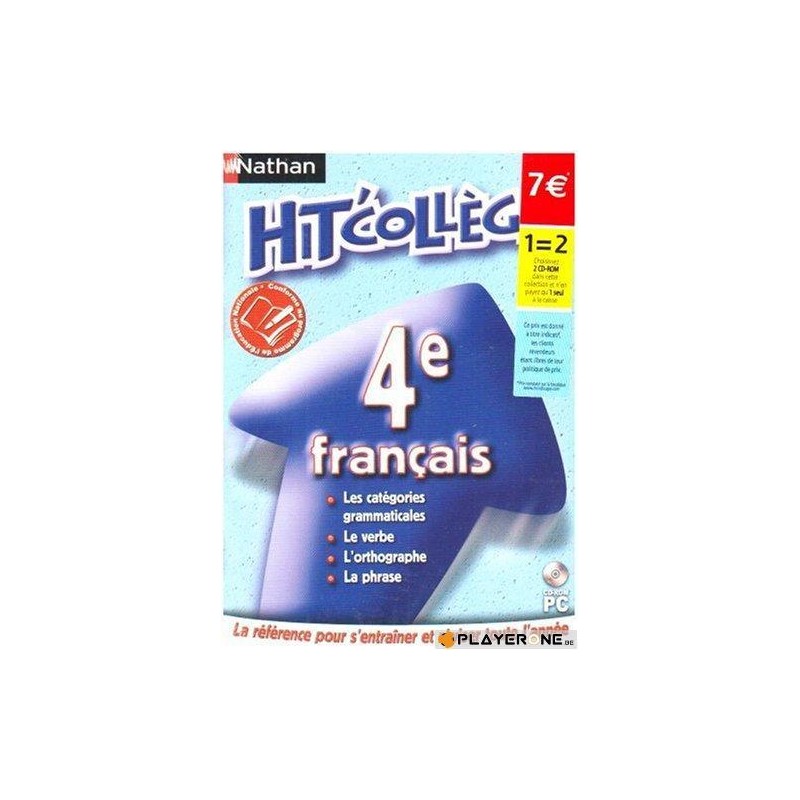 Hit College : Francais 4eme (13-14 ans) Hit College : Francais 4eme (13-14 ans)