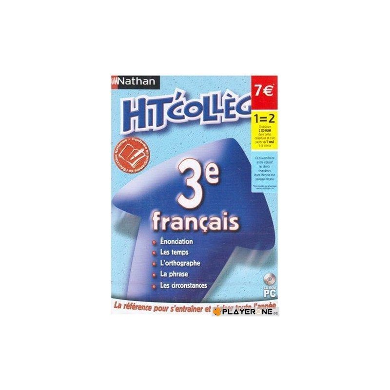 Hit College : Francais 3eme (14-15 ans) Hit College : Francais 3eme (14-15 ans)