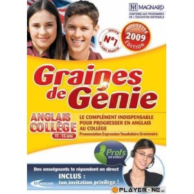 Graines de Génie Anglais College Edition 2009 (11-15 ans)