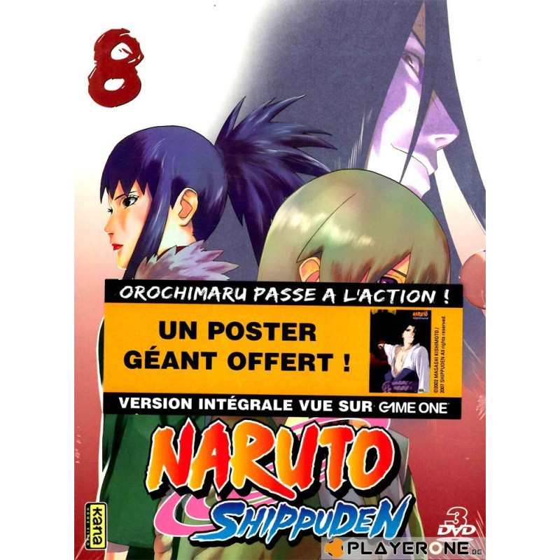 NARUTO SHIPPUDEN - Vol 08 - (3DVD) NARUTO SHIPPUDEN - Vol 08 - (3DVD)