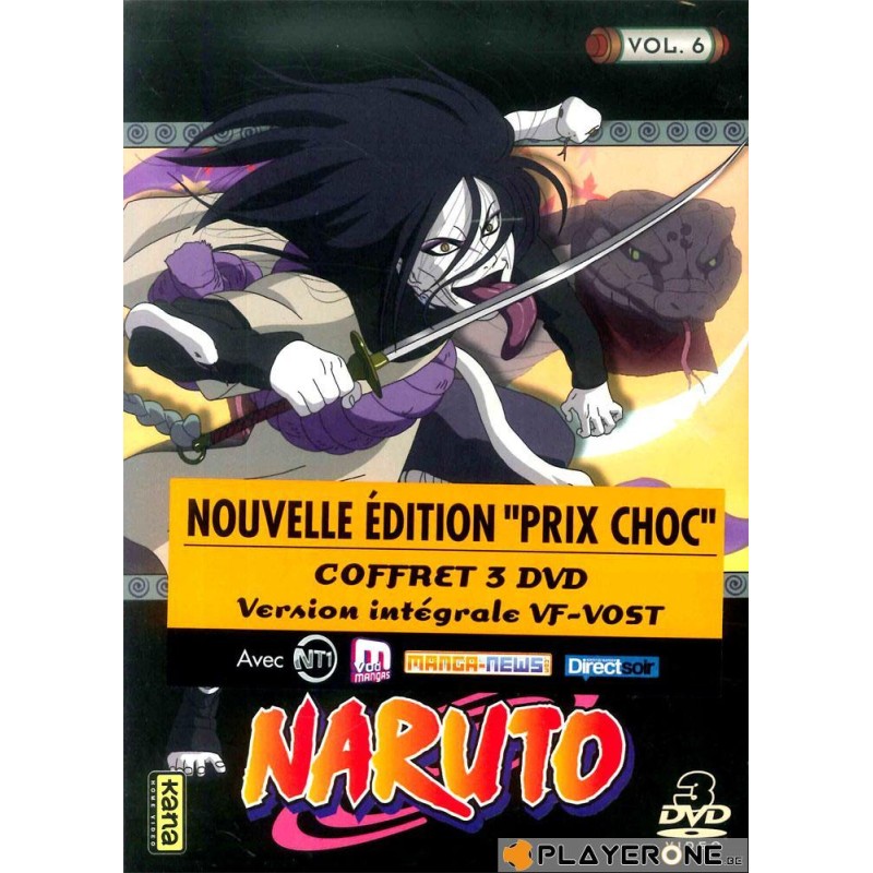 NARUTO - Vol 06 - (3DVD) SLIM BOX