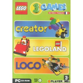 Coffret LEGO : 3 Jeux Creator + Legoland + Loco