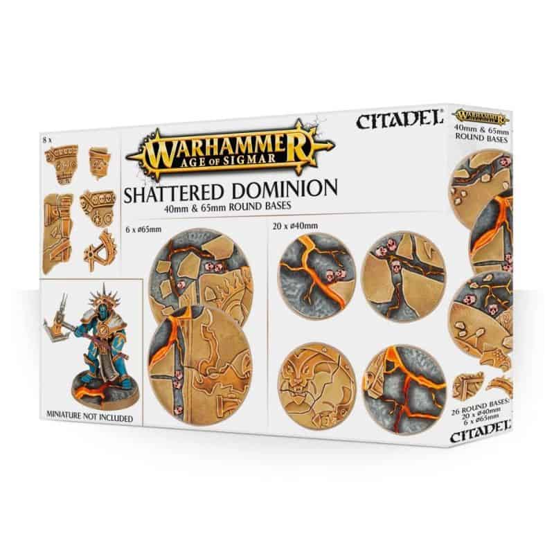 AOS: SHATTERED DOMINION: 65 & 40MM ROUND AOS: SHATTERED DOMINION: 65 & 40MM ROUND