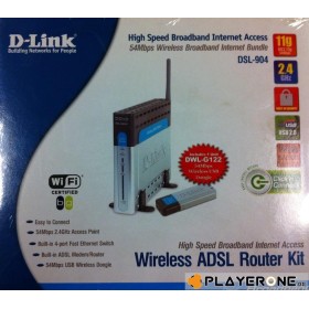 Wireless ADSL Router Kit D-Link
