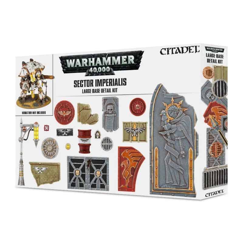 SECTOR IMPERIALIS: LARGE BASE DETAIL KIT SECTOR IMPERIALIS: LARGE BASE DETAIL KIT