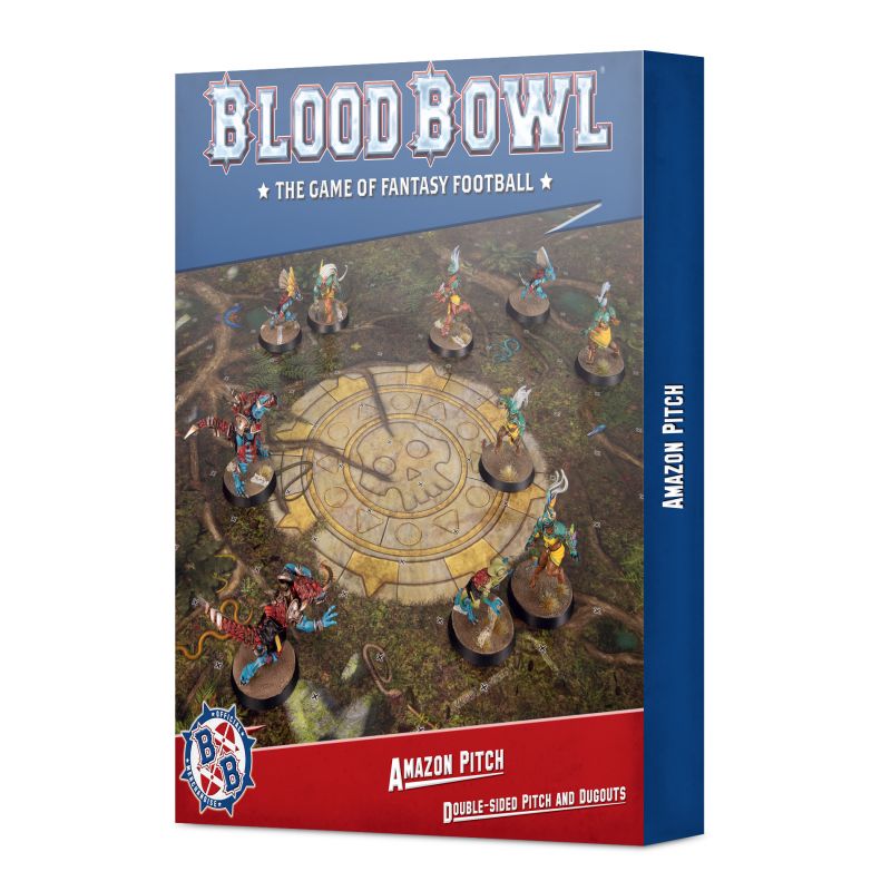 BLOOD BOWL: AMAZONS TEAM PITCH & DUGOUTS BLOOD BOWL: AMAZONS TEAM PITCH & DUGOUTS
