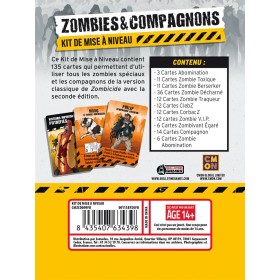 ZombicideZombies & Compagnons (Mise à Niveau) (French)