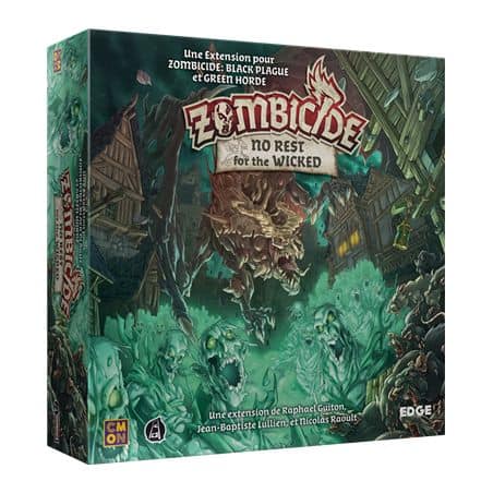 Zombicide Black PlagueNo Rest for the Wicked (Français)