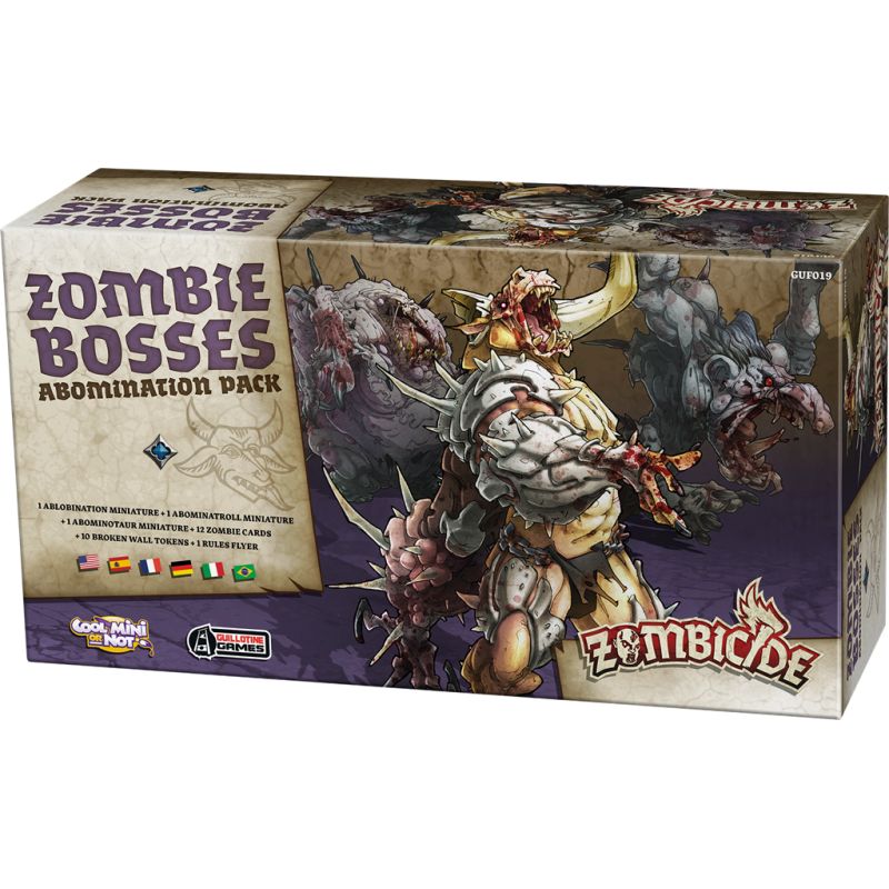 Zombicide Black PlagueAbomination Pack (Français) Zombicide Black PlagueAbomination Pack (Français)