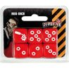 ZombicideSet de Dés rouge (French)