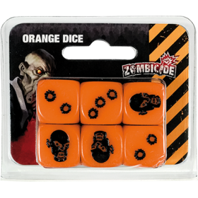 ZombicideSet de Dés orange