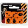 ZombicideSet de Dés orange