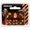 ZombicideSet de Dés marron