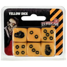 ZombicideSet de Dés jaune (Français)