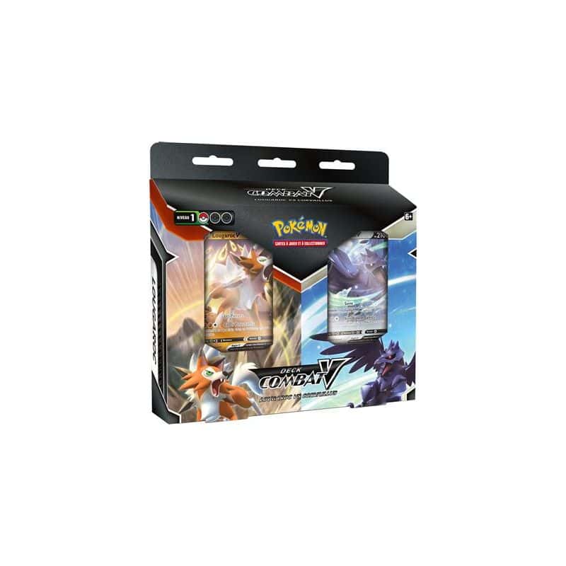Pokémon Bundle Deck LougarocCorvaillus-V Fév (FR)