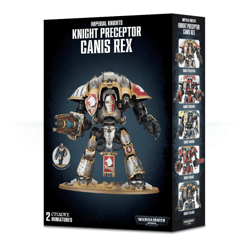 IMPERIAL KNIGHTS: CHEVALIER QUESTORIS (ex Knight Preceptor Canis Rex) IMPERIAL KNIGHTS: CHEVALIER QUESTORIS (ex Knight Preceptor Canis Rex)