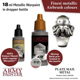 Air Metallic Plate Mail Metal