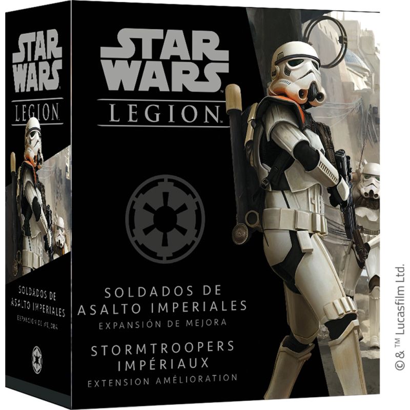SW Légion : Stormtroopers Impériaux Upgrade (French) SW Légion : Stormtroopers Impériaux Upgrade (French)