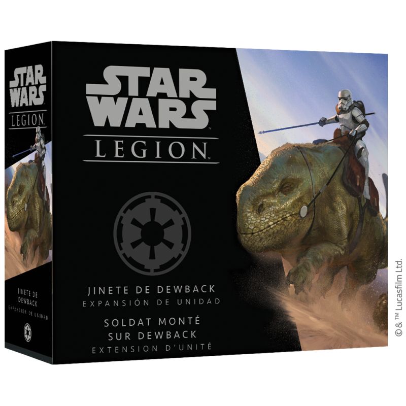 SW Légion : Soldat Monté sur Dewback (Français) SW Légion : Soldat Monté sur Dewback (Français)