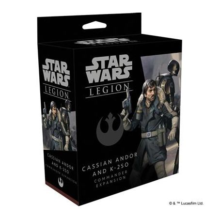 Cassian Andor and K-2SO Commander Expansion: Star Wars Legion (Anglais)
