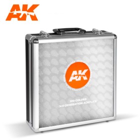 BRIEFCASE 100 COLORS ACYLICS 3 GEN