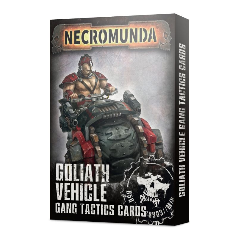 NEC: GOLIATH VEHICLE GANG TACTICS CARDS NEC: GOLIATH VEHICLE GANG TACTICS CARDS