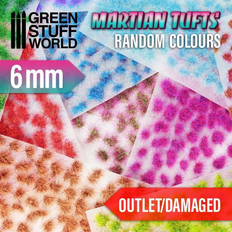 Touffes d'herbe martienne - OUTLETENDOMMAGE Touffes d'herbe martienne - OUTLETENDOMMAGE