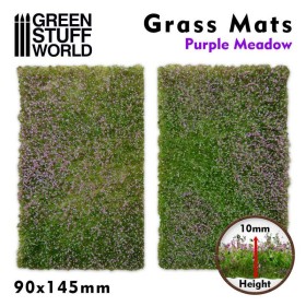 Découpe de Tapis d'Herbe - Prairie Pourpre