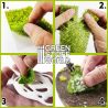Découpe de Tapis d'Herbe - Champ de Fleurs Jaunes