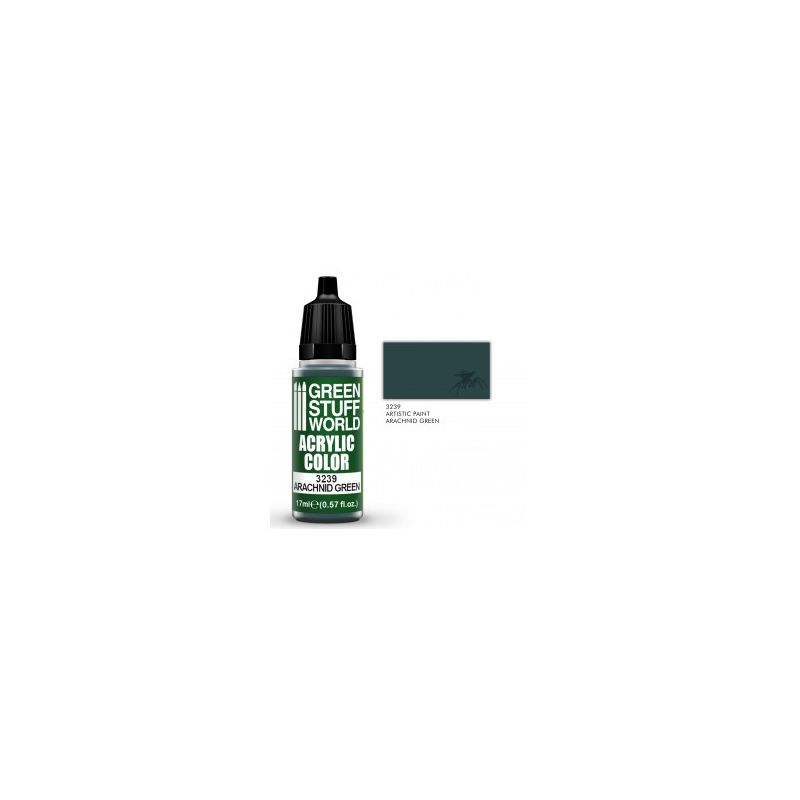 Acrylic Color ARACHNID GREEN