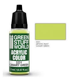Acrylic Color CANARY GREEN