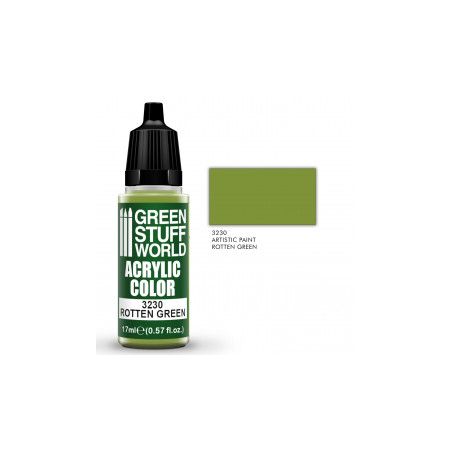 Acrylic Color ROTTEN GREEN