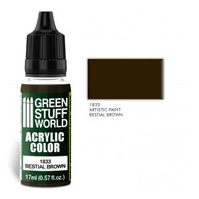 Acrylic Color BESTIAL BROWN