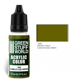 Acrylic Color CAMOUFLAGE GREEN