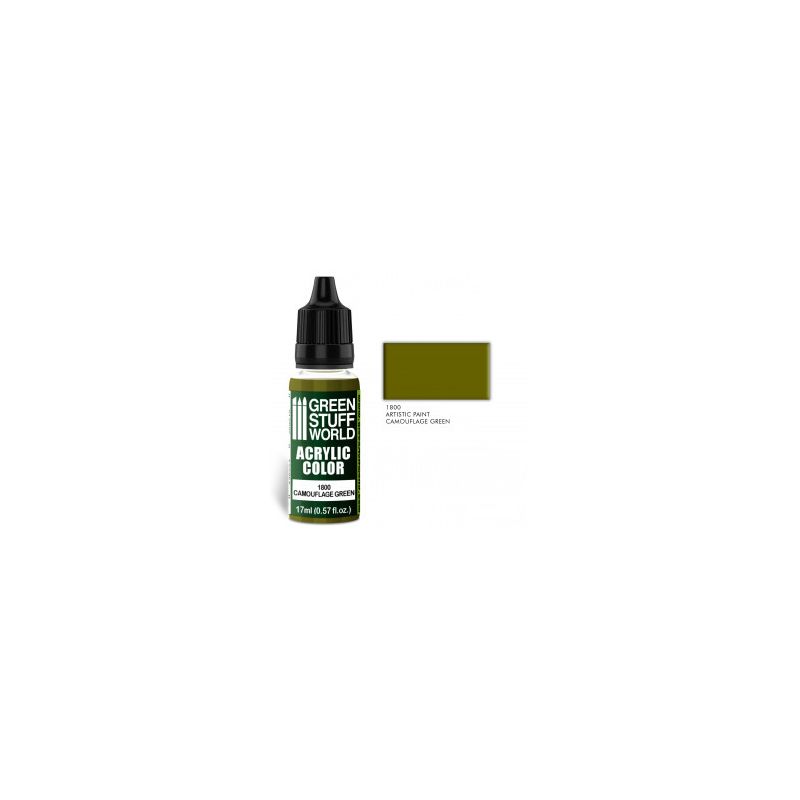Acrylic Color CAMOUFLAGE GREEN Acrylic Color CAMOUFLAGE GREEN