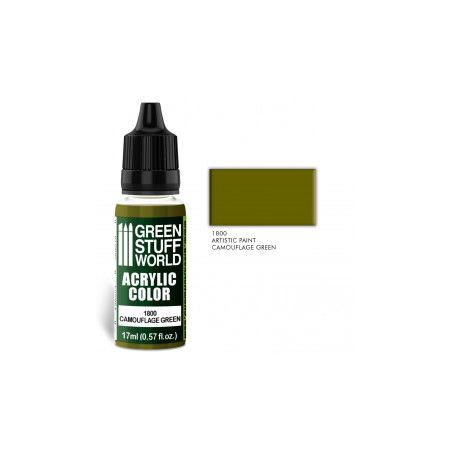 Acrylic Color CAMOUFLAGE GREEN
