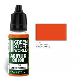 Acrylic Color EMBER ORANGE
